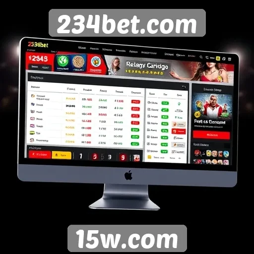 Experiência do usuário na navegação do site 234bet